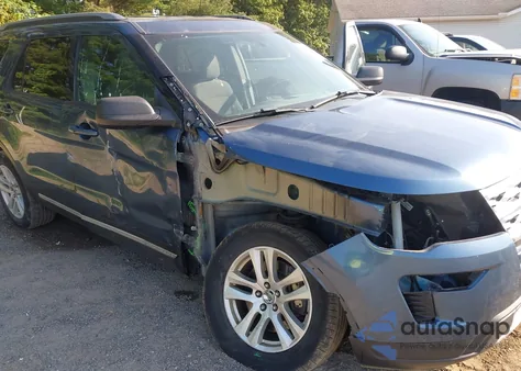 2019 Ford Explorer Xlt из США, поврежденный, VIN 1FM5K8D82KGA38480